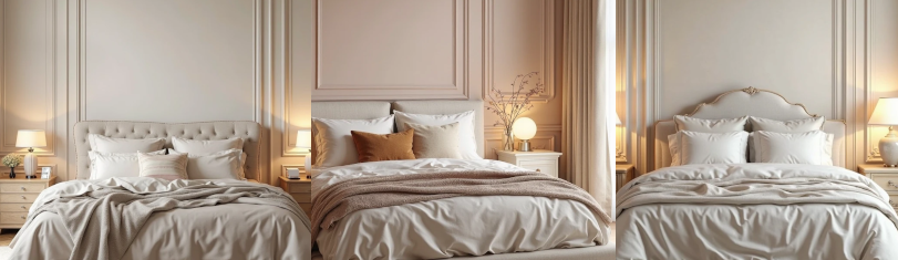 Boiserie no quarto: o toque que cria romance e acolhimento