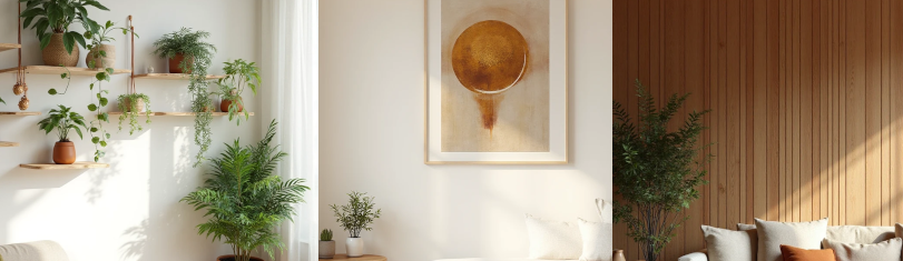 Parede vazia na sala? 4 formas de preencher com alma (não só com objetos)