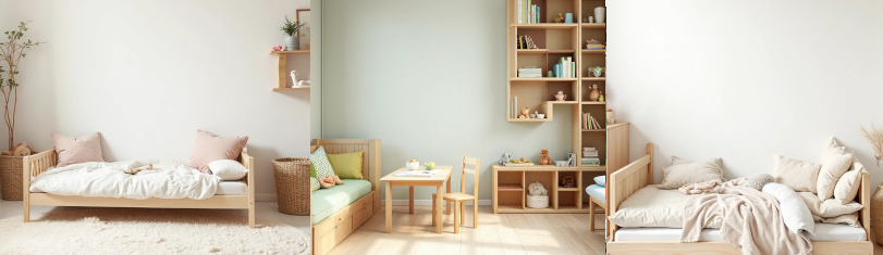 Móveis infantis: como unir segurança, autonomia e beleza