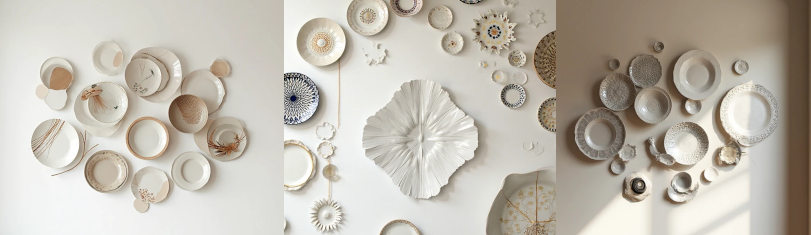 Como usar pratos na parede com estilo (sem parecer casa da vovó)