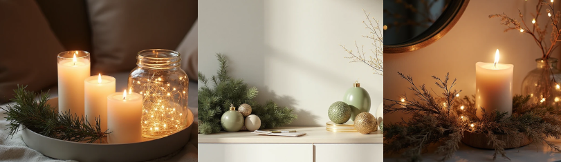 Ainda dá tempo: ideias de Natal simples e elegantes para decorar agora