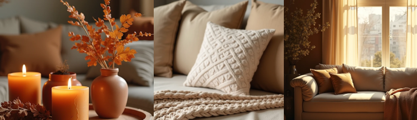 Transição para o outono: como deixar a casa mais acolhedora sem gastar