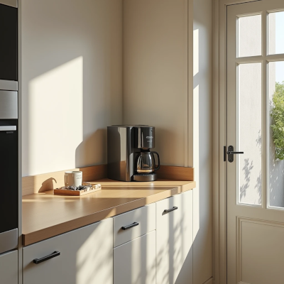 Objetos organizados próximos ao local de uso, facilitando a rotina e reduzindo esforço.